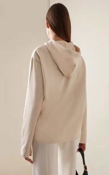 Prada Hooded Cotton Sweatshirt | Thumbnail 4 Prada Hooded Cotton Sweatshirt | Thumbnail 4