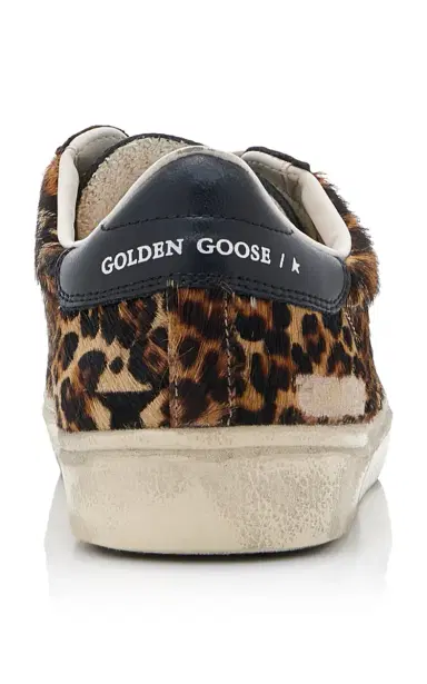 Golden Goose Soul-Star Leopard-Print Pony Hair Sneakers | Thumbnail 5 Golden Goose Soul-Star Leopard-Print Pony Hair Sneakers | Thumbnail 5