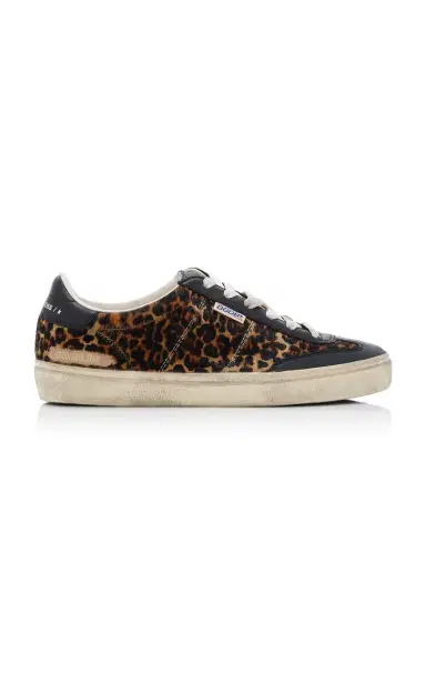 Golden Goose Soul-Star Leopard-Print Pony Hair Sneakers | Thumbnail 6 Golden Goose Soul-Star Leopard-Print Pony Hair Sneakers | Thumbnail 6