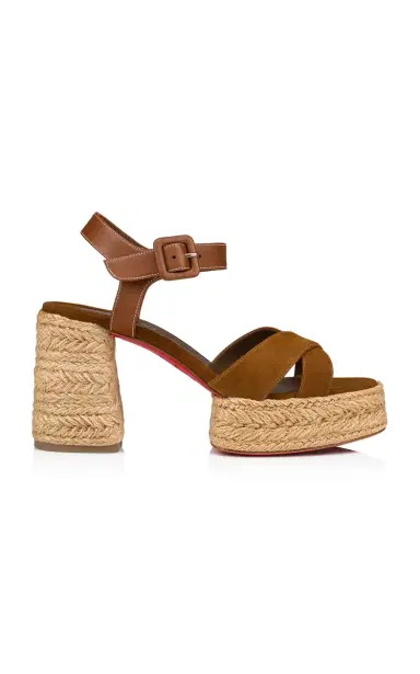 Christian Louboutin Calakala 70mm Leather Platform Sandals | Thumbnail 1 Christian Louboutin Calakala 70mm Leather Platform Sandals | Thumbnail 1