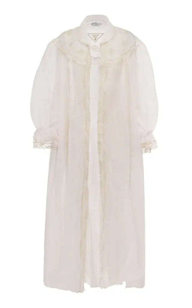 Prada Embroidered Nylon Over Shirt