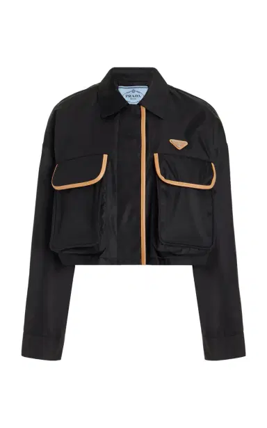 Prada Re-Nylon Utility Jacket | Thumbnail 1 Prada Re-Nylon Utility Jacket | Thumbnail 1