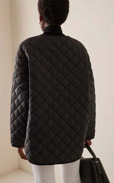 TOTEME Oversized Quilted Jacket | Thumbnail 4 TOTEME Oversized Quilted Jacket | Thumbnail 4