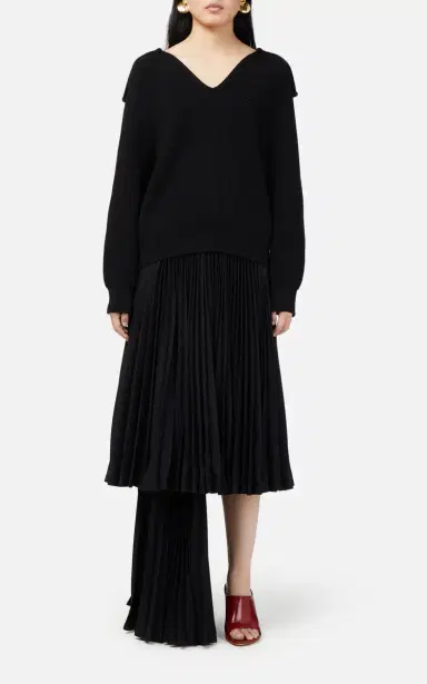 Bottega Veneta Ribbed-Knit Cotton Sweater | Thumbnail 3 Bottega Veneta Ribbed-Knit Cotton Sweater | Thumbnail 3