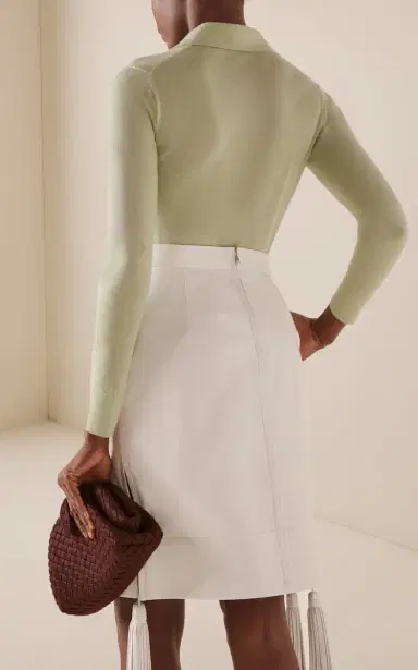 Bottega Veneta Cashmere Polo Top | Thumbnail 4 Bottega Veneta Cashmere Polo Top | Thumbnail 4