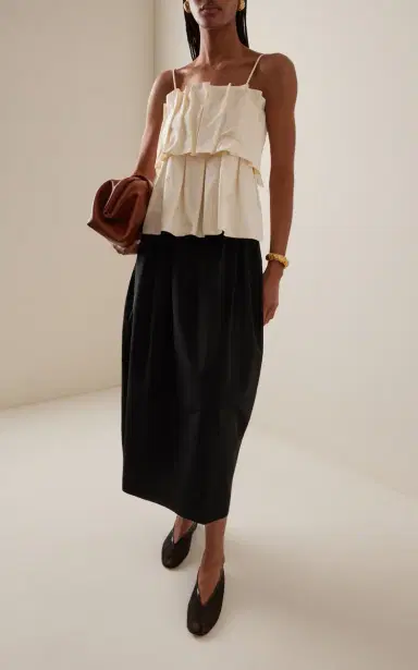 House of Dagmar Exclusive Sculpted Cotton Top | Thumbnail 2 House of Dagmar Exclusive Sculpted Cotton Top | Thumbnail 2