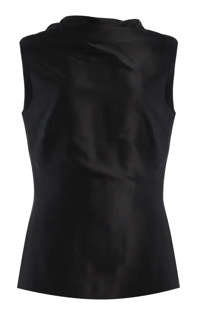 Maris Silk-Satin Top