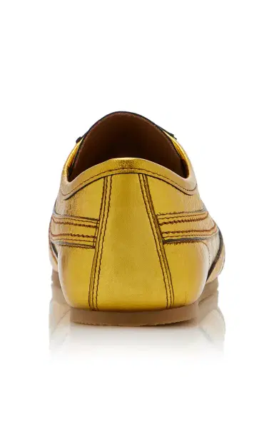 Dries Van Noten Metallic Leather Sneakers | Thumbnail 5 Dries Van Noten Metallic Leather Sneakers | Thumbnail 5