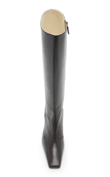 Bottega Veneta Banzai Leather Knee Boots | Thumbnail 3 Bottega Veneta Banzai Leather Knee Boots | Thumbnail 3