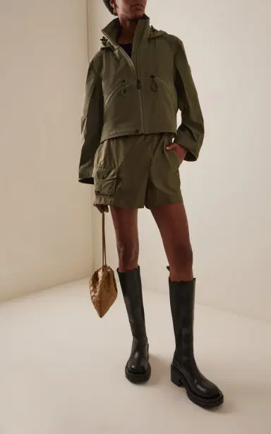Moncler Grenoble Belted Ripstop Skort | Thumbnail 2 Moncler Grenoble Belted Ripstop Skort | Thumbnail 2
