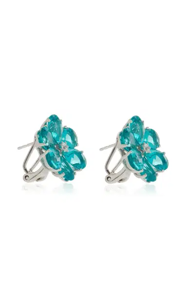 Anabela Chan Paraiba Marguerite Daisy Earrings | Thumbnail 3 Anabela Chan Paraiba Marguerite Daisy Earrings | Thumbnail 3