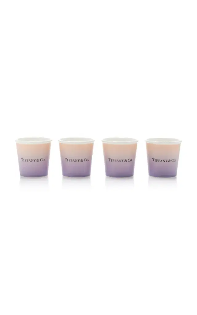 Exclusive Set-of-Four Bone China Espresso Cups - Multi