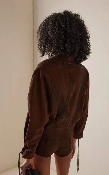 Isabel Marant Edina Suede Jacket | Thumbnail 4