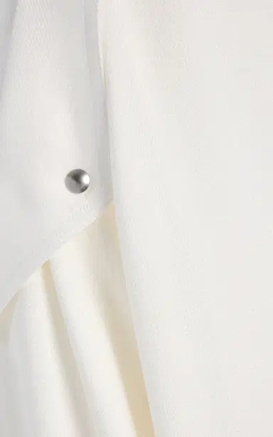 Bottega Veneta Pleated Twill Midi Skirt | Thumbnail 5