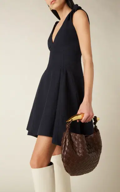 Bottega Veneta Cotton Mini Circle Dress | Thumbnail 2