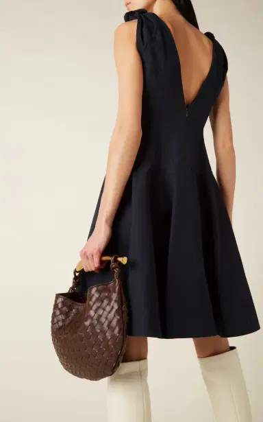 Bottega Veneta Cotton Mini Circle Dress | Thumbnail 4