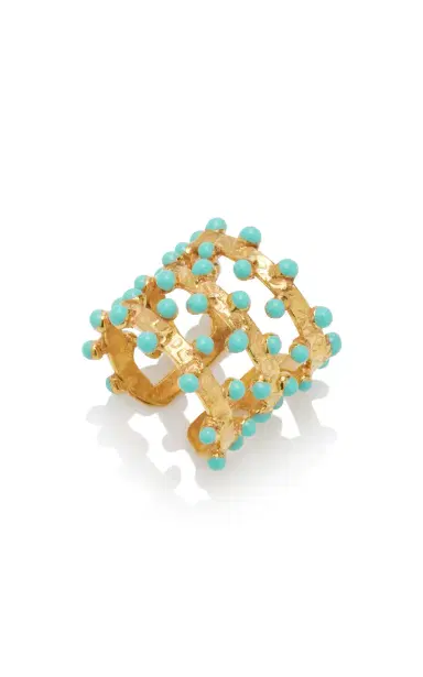 Sylvia Toledano Gypsy 22K Gold Plated Ring | Thumbnail 3