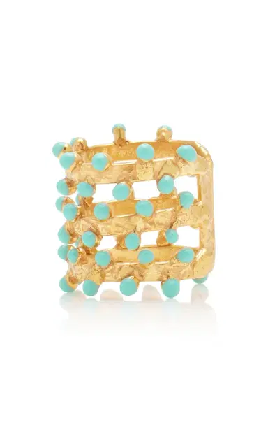 Sylvia Toledano Gypsy 22K Gold Plated Ring | Thumbnail 4