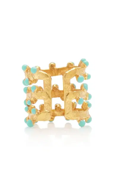 Sylvia Toledano Gypsy 22K Gold Plated Ring | Thumbnail 5