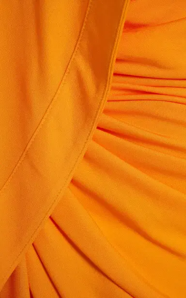Bottega Veneta Asymmetric Draped Jersey Midi Dress | Thumbnail 6 Bottega Veneta Asymmetric Draped Jersey Midi Dress | Thumbnail 6