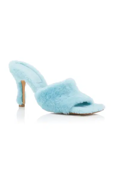 Bottega Veneta Stretch Fur Mule Sandals | Thumbnail 4 Bottega Veneta Stretch Fur Mule Sandals | Thumbnail 4