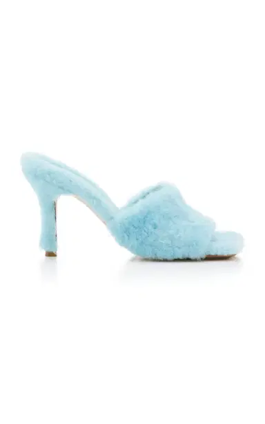 Bottega Veneta Stretch Fur Mule Sandals | Thumbnail 8 Bottega Veneta Stretch Fur Mule Sandals | Thumbnail 8