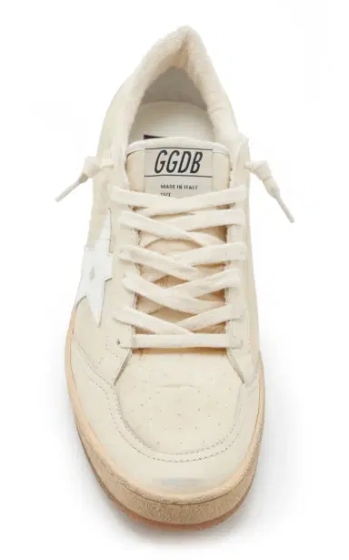 Golden Goose Ball Star Leather-Trimmed Nylon Sneakers | Thumbnail 3