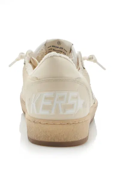 Golden Goose Ball Star Leather-Trimmed Nylon Sneakers | Thumbnail 5