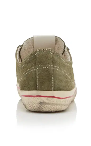 Golden Goose V-Star 2 Leather-Trimmed Suede Sneakers | Thumbnail 4 Golden Goose V-Star 2 Leather-Trimmed Suede Sneakers | Thumbnail 4