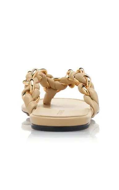 Bottega Veneta Dot Lagoon Chain Flat Sandals | Thumbnail 5 Bottega Veneta Dot Lagoon Chain Flat Sandals | Thumbnail 5