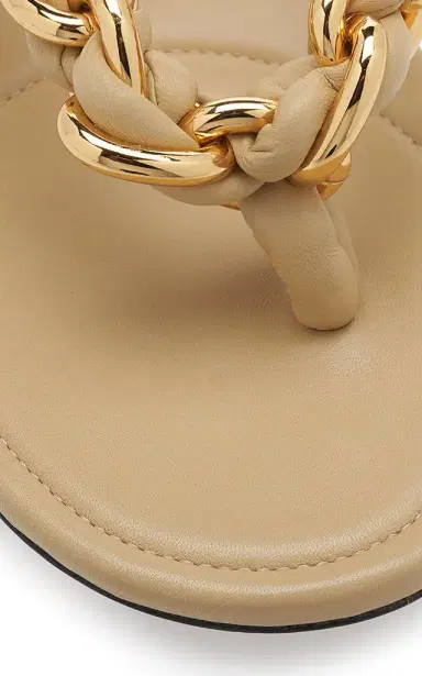 Bottega Veneta Dot Lagoon Chain Flat Sandals | Thumbnail 8 Bottega Veneta Dot Lagoon Chain Flat Sandals | Thumbnail 8