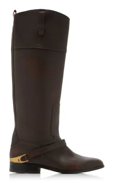 Golden Goose Charlie Leather Western Boots | Thumbnail 1