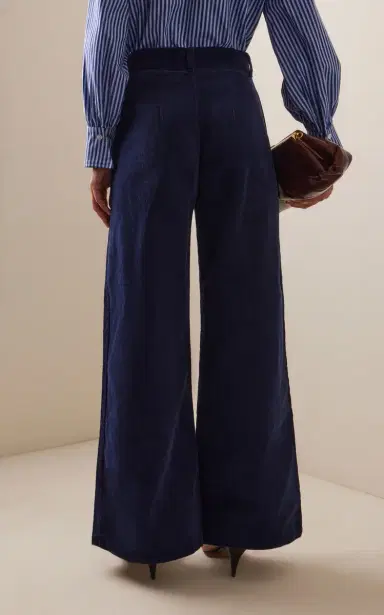 House of Aama Cotton Corduroy Wide-Leg Pants | Thumbnail 4 House of Aama Cotton Corduroy Wide-Leg Pants | Thumbnail 4