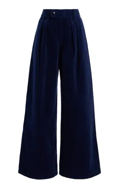 House of Aama Cotton Corduroy Wide-Leg Pants | Thumbnail 1 House of Aama Cotton Corduroy Wide-Leg Pants | Thumbnail 1