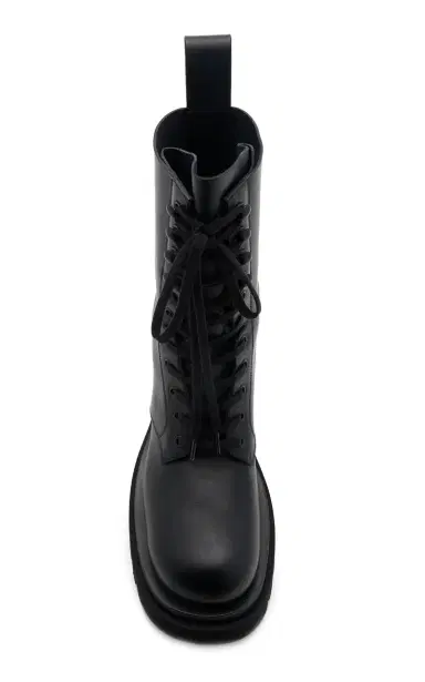 Bottega Veneta Lug Lace-Up Boot Military Calf | Thumbnail 5