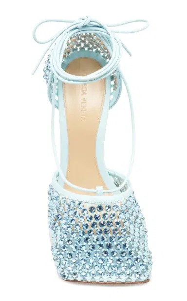 Bottega Veneta Sparkle Stretch Sandals | Thumbnail 5