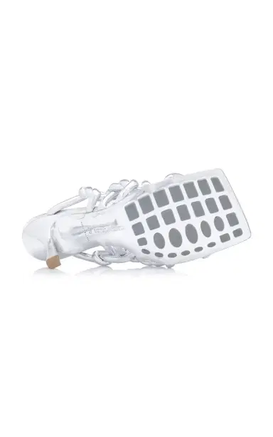 Bottega Veneta Stretch Metallic Leather Sandals | Thumbnail 7 Bottega Veneta Stretch Metallic Leather Sandals | Thumbnail 7