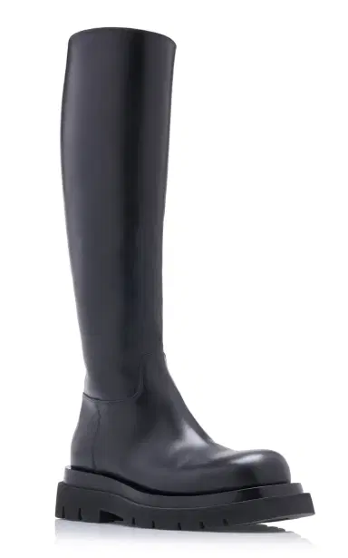 Bottega Veneta Lug-Sole Leather Knee Boots | Thumbnail 6 Bottega Veneta Lug-Sole Leather Knee Boots | Thumbnail 6