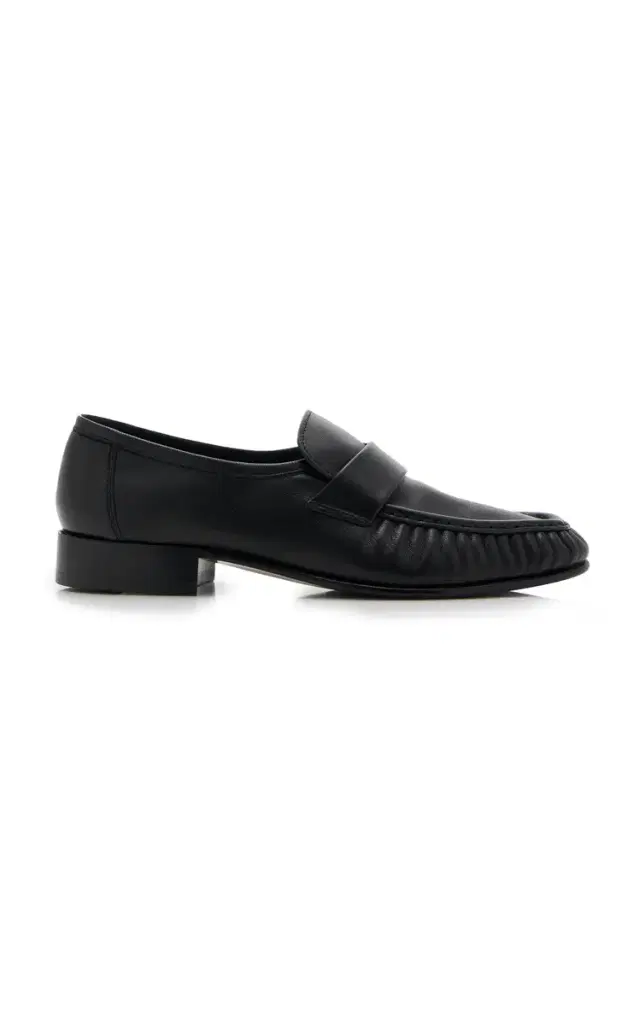 The Row Soft Leather Loafers