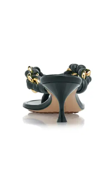 Bottega Veneta Dot Lagoon Chain Leather Sandals | Thumbnail 4 Bottega Veneta Dot Lagoon Chain Leather Sandals | Thumbnail 4