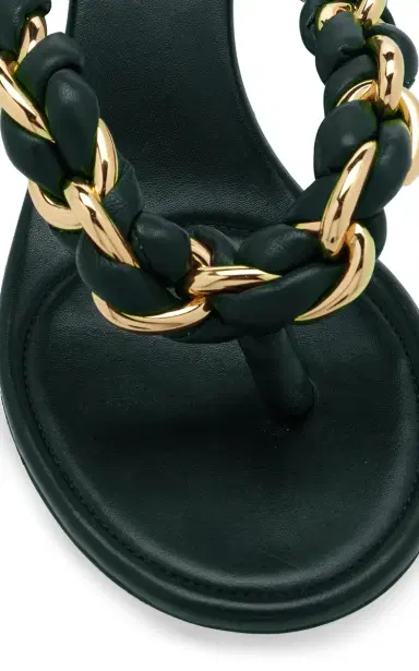 Bottega Veneta Dot Lagoon Chain Leather Sandals | Thumbnail 7 Bottega Veneta Dot Lagoon Chain Leather Sandals | Thumbnail 7