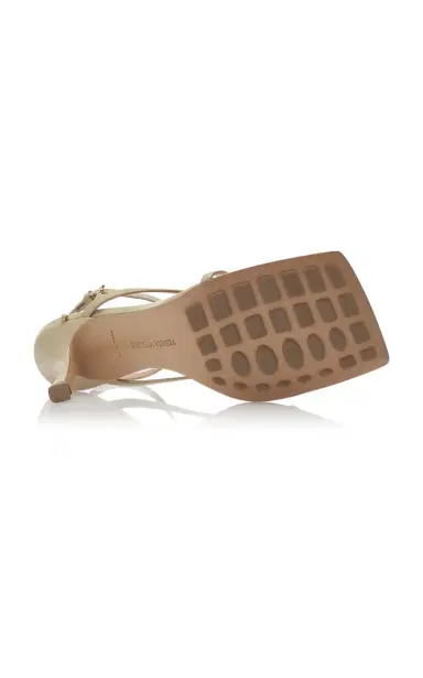 Bottega Veneta Chain-Trimmed Lounge Leather Sandals | Thumbnail 8
