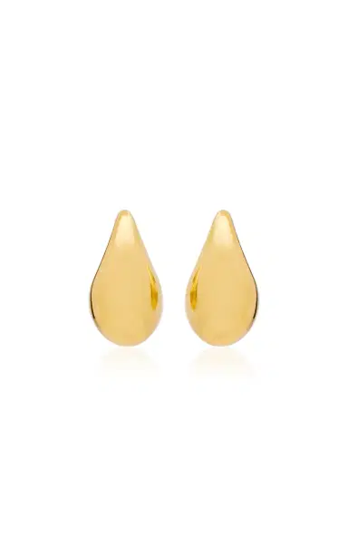 Bottega Veneta 18K Gold Plated Sterling Silver Earrings | Thumbnail 5