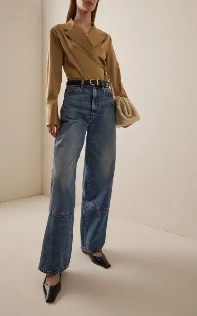 RÙADH Exclusive The Rhone Rigid High-Rise Curved Jeans | Thumbnail 2 RÙADH Exclusive The Rhone Rigid High-Rise Curved Jeans | Thumbnail 2