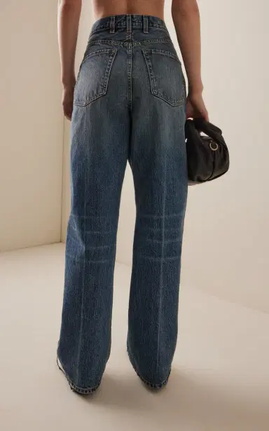 RÙADH Exclusive The Quinn Rigid High-Rise Straight-Leg Jeans | Thumbnail 4 RÙADH Exclusive The Quinn Rigid High-Rise Straight-Leg Jeans | Thumbnail 4