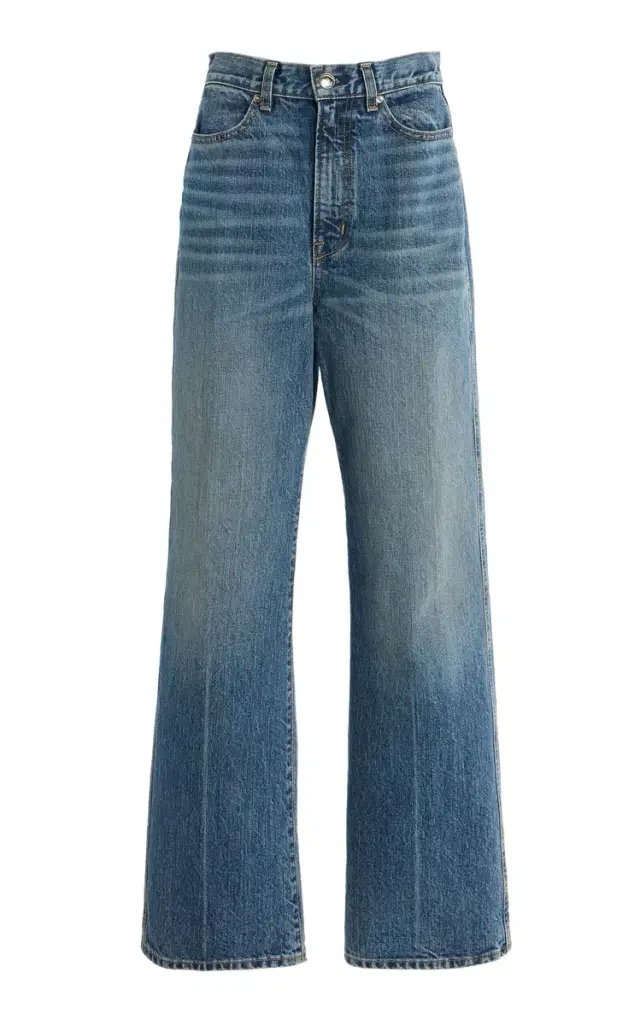 RÙADH Exclusive The Quinn Rigid High-Rise Straight-Leg Jeans