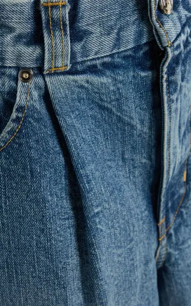 RÙADH Exclusive The Raasey Rigid High-Rise Gaucho Jeans | Thumbnail 5
