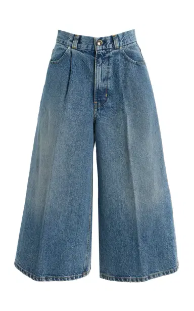 RÙADH Exclusive The Raasey Rigid High-Rise Gaucho Jeans | Thumbnail 6