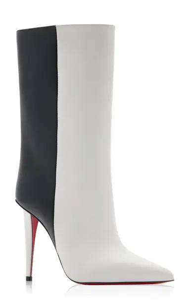 Christian Louboutin Astrilarge 100mm Two-Tone Leather Ankle Boots | Thumbnail 5 Christian Louboutin Astrilarge 100mm Two-Tone Leather Ankle Boots | Thumbnail 5