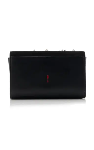 Christian Louboutin Paloma Spike-Embellished Suede; Leather Clutch | Thumbnail 7 Christian Louboutin Paloma Spike-Embellished Suede; Leather Clutch | Thumbnail 7